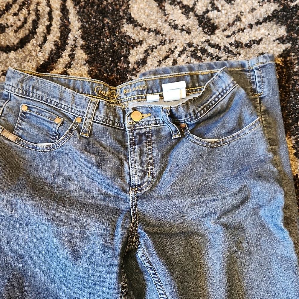 Cruel Girl Relaxed Fit Boyfriend Jeans in Medium Blue Denim